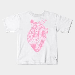 pastel pink heart drawing transparent Kids T-Shirt